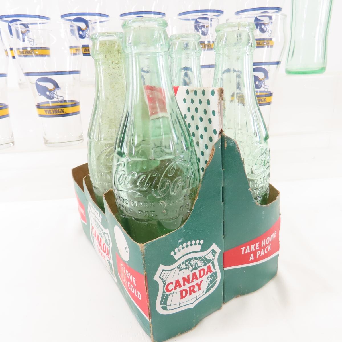 Vikings Coca-Cola Glasses, Bottles & More
