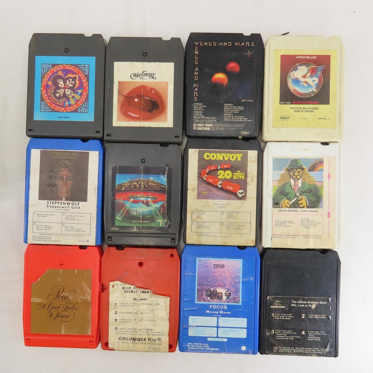 Vintage 8 Track Tapes- Led Zeppelin, Glenn Miller