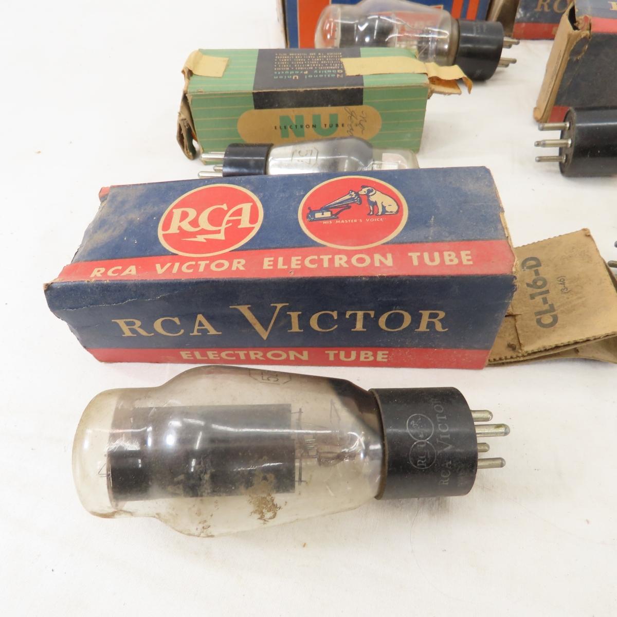 RCA Victor Electron Tubes, Microphone & More