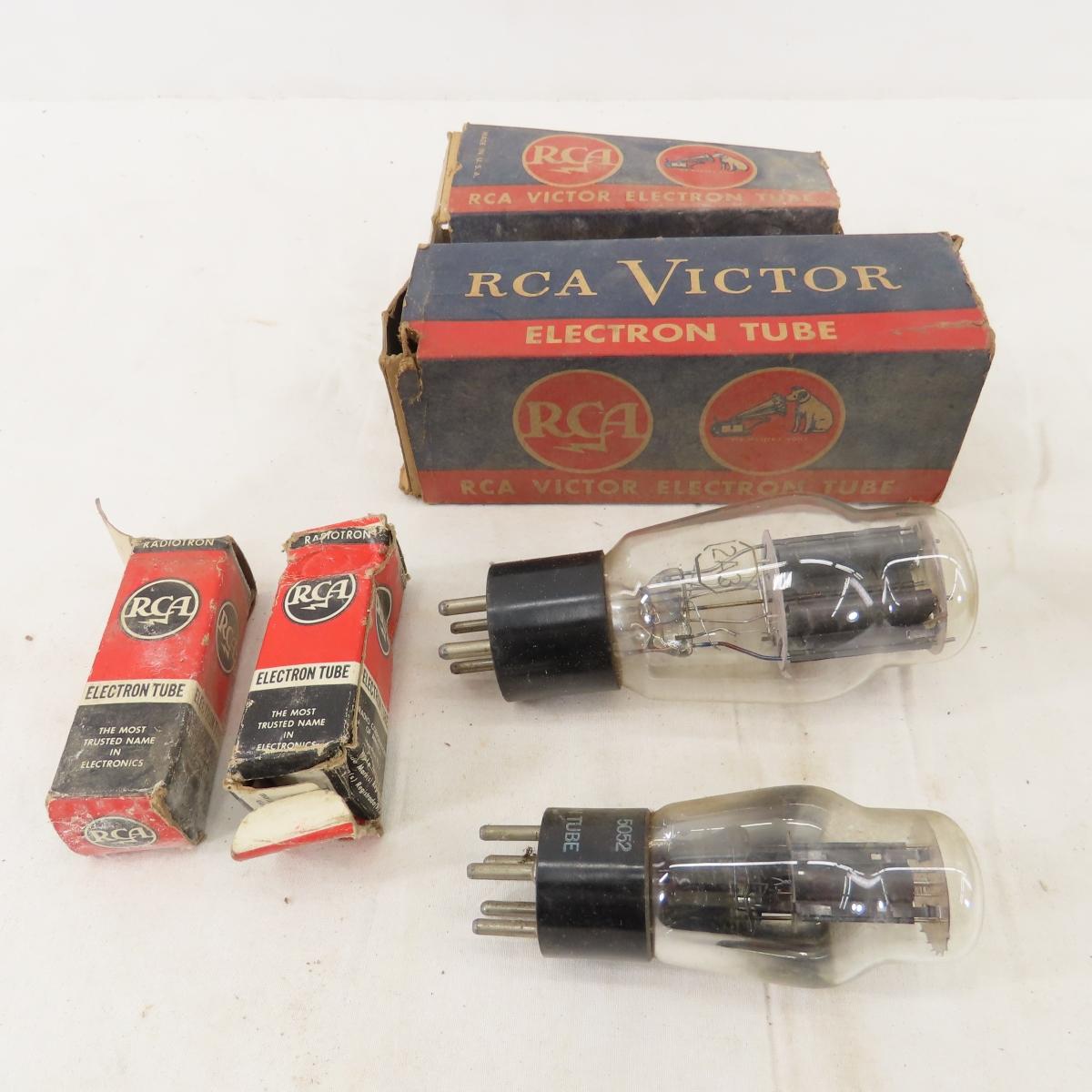RCA Victor Electron Tubes, Microphone & More