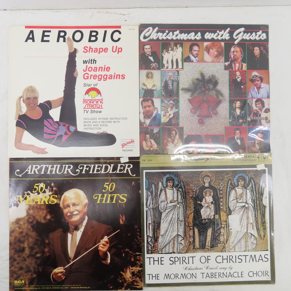 48 Vintage Christmas, Gospel, & Kids records