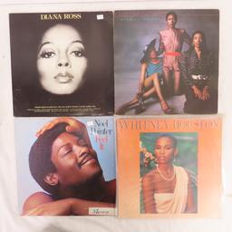 30 Vintage R&B Records Whitney Houston, Diana Ross