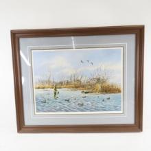 Killen LE Framed Print of Duck Hunting 173/750