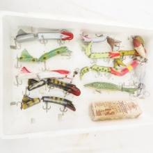 Vintage Muskie fishing lures