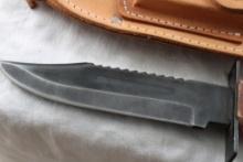 2 Fixed Blade Knives Japan Fighting/Custom Made