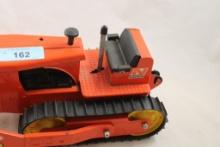 14" Orange Nylint Toys Pressed Steel Bulldozer