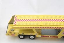 Tin Litho Japan Car Carrier Toy, Nylint Semi Truck