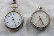 2 Pedometers #C Made in France, Unmarked