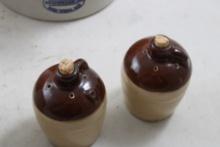 Red Wing & Other Stoneware Crocks, Jug, Shakers