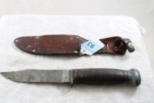 U.S.N. PAL RH 35 Fixed Blade Knife Mark I  10"