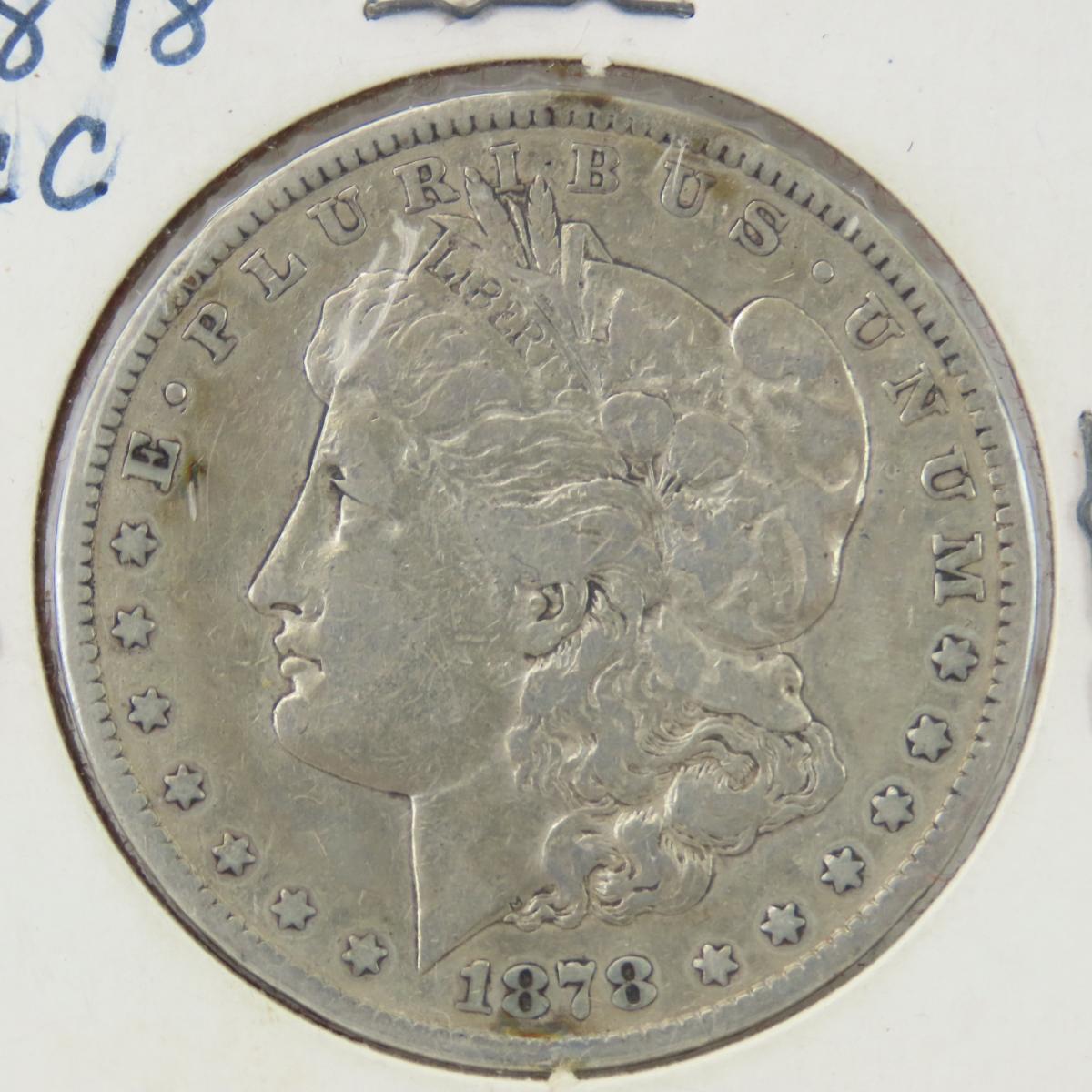 1878 CC Morgan Silver Dollar