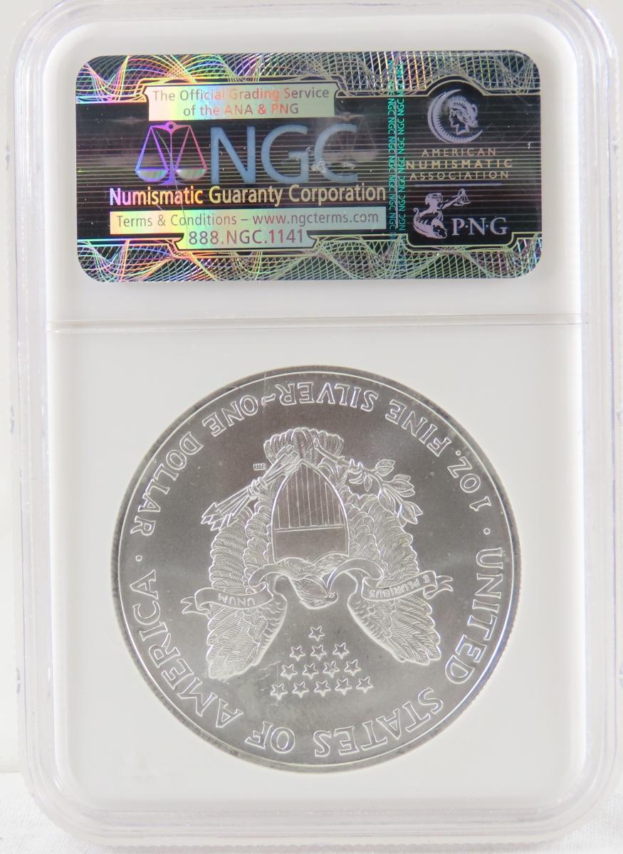 2004 American Silver Eagle NGC MS69