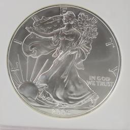 2004 American Silver Eagle NGC MS69