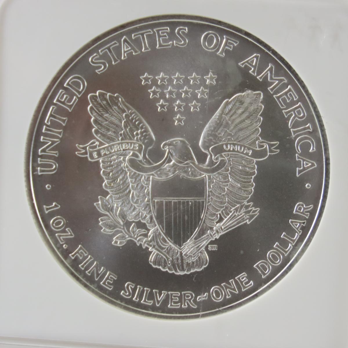 2004 American Silver Eagle NGC MS69