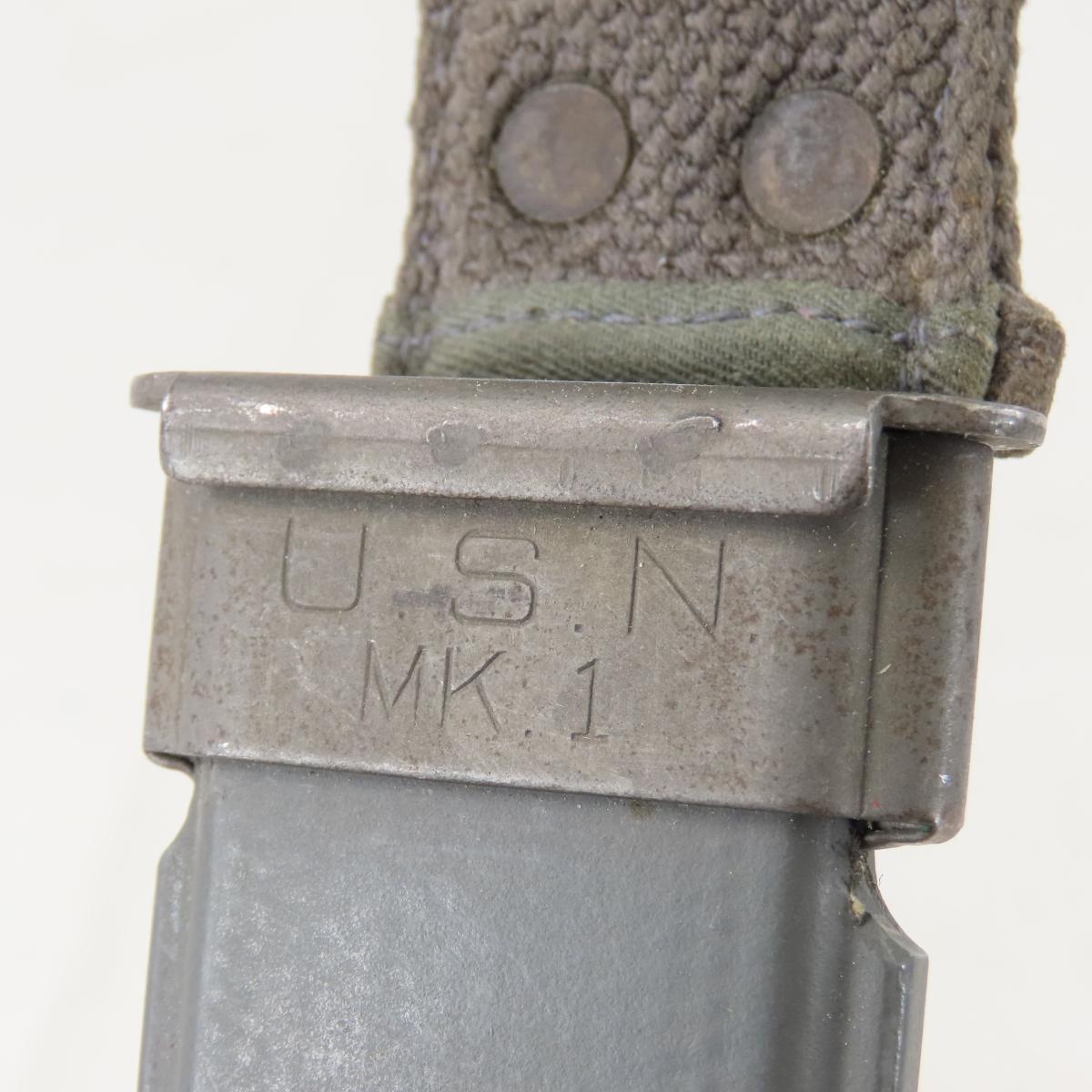 USN MARK 1 Pal RH35 knife with scabbard