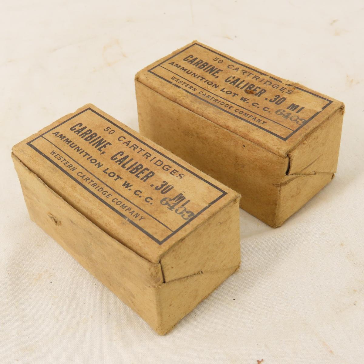 Ammunition 150 rounds Cal .30 M1 & 50 dummy