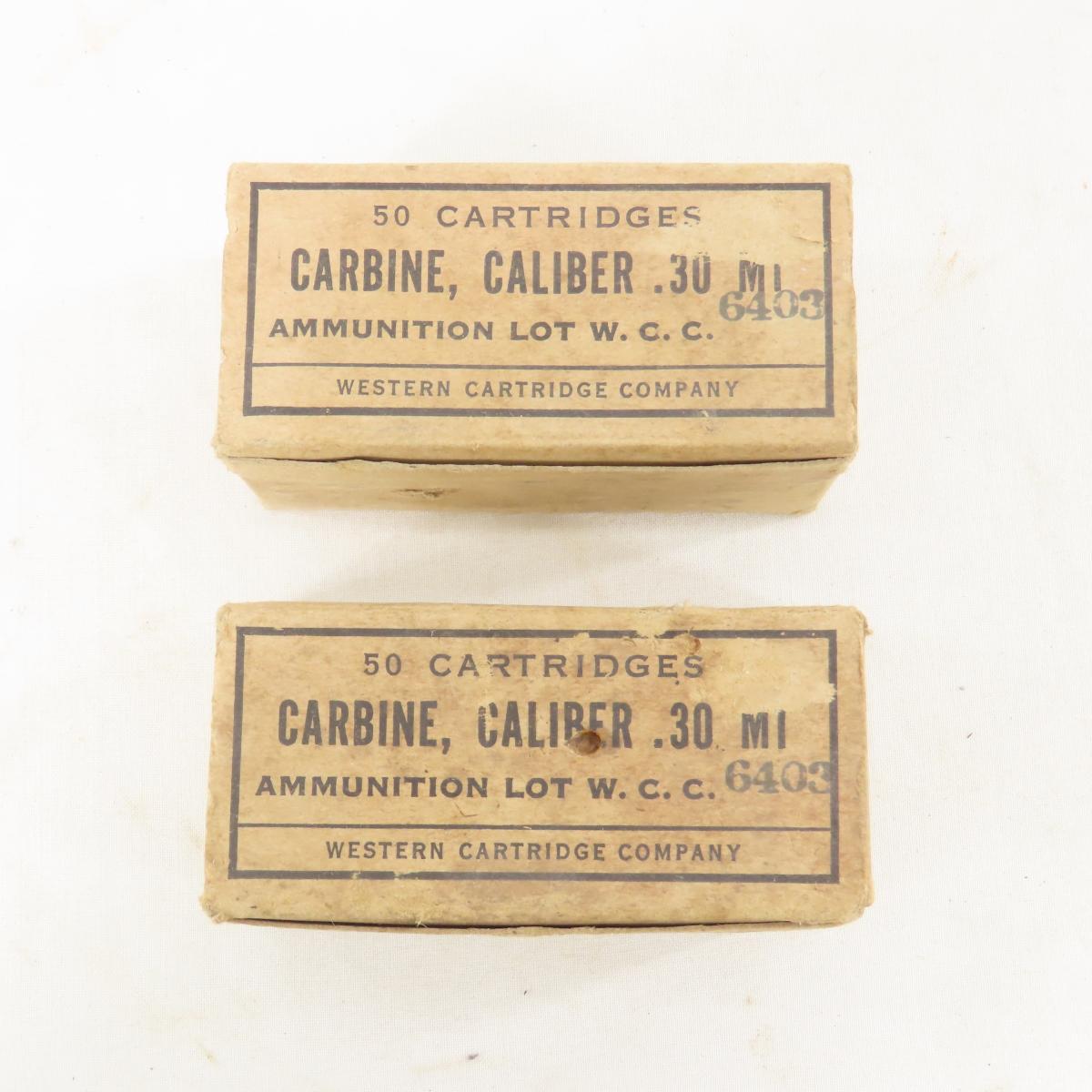 Ammunition 150 rounds Cal .30 M1 & 50 dummy