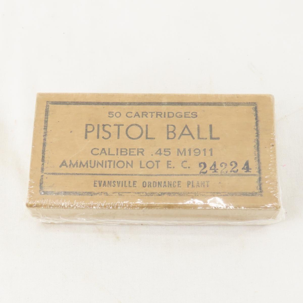 Ammunition 50 rounds Cal .45 M1911 sealed box