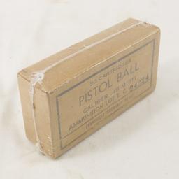 Ammunition 50 rounds Cal .45 M1911 sealed box