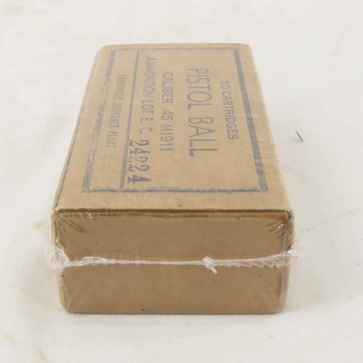 Ammunition 50 rounds Cal .45 M1911 sealed box