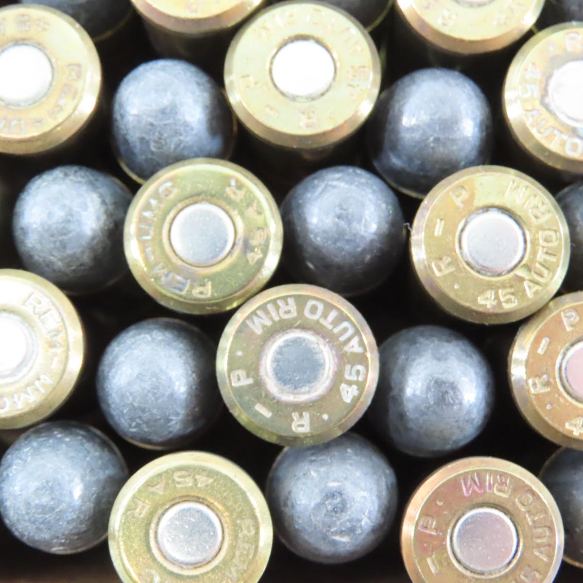 Ammunition 175 rounds mixed .45 Auto