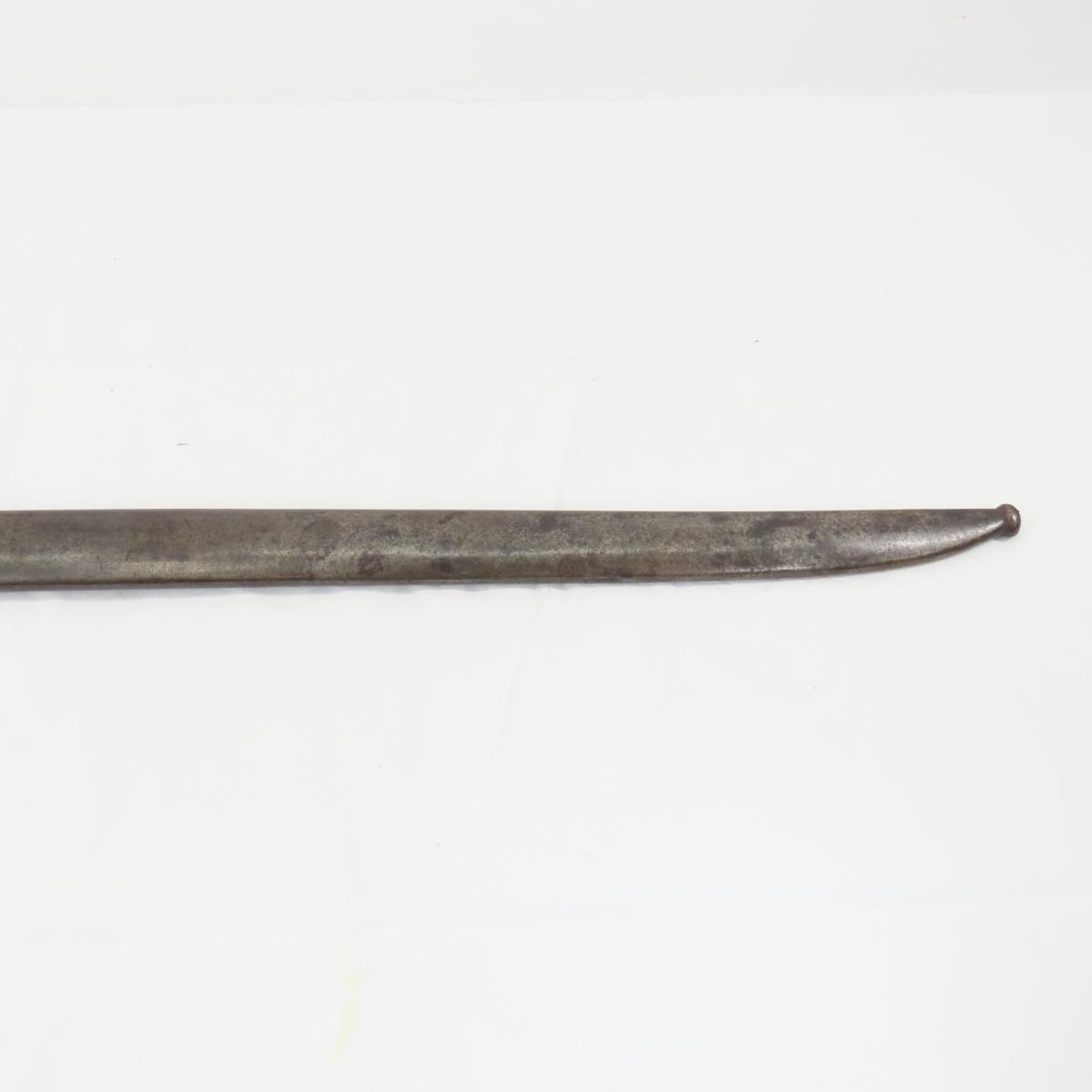 French M 1866 bayonet with sheath