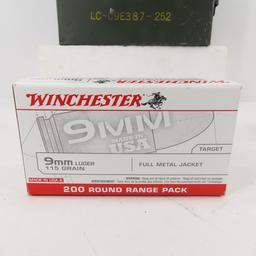 Ammunition 521 rounds mixed 9mm