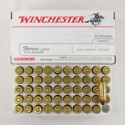 Ammunition 521 rounds mixed 9mm
