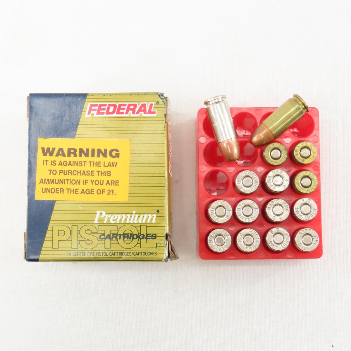 Ammunition 521 rounds mixed 9mm