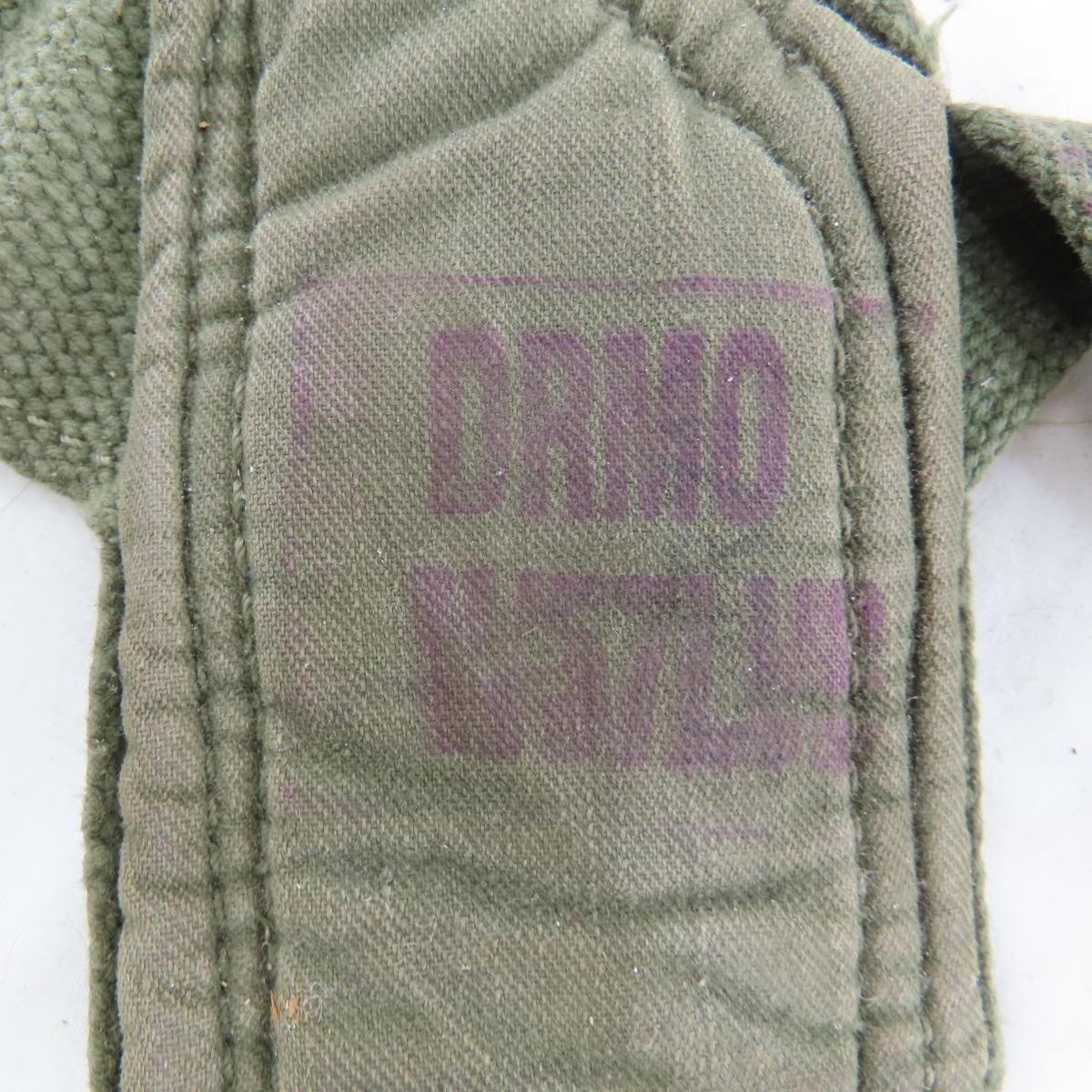 Bin full of mixed Military canvas, ammo pouches
