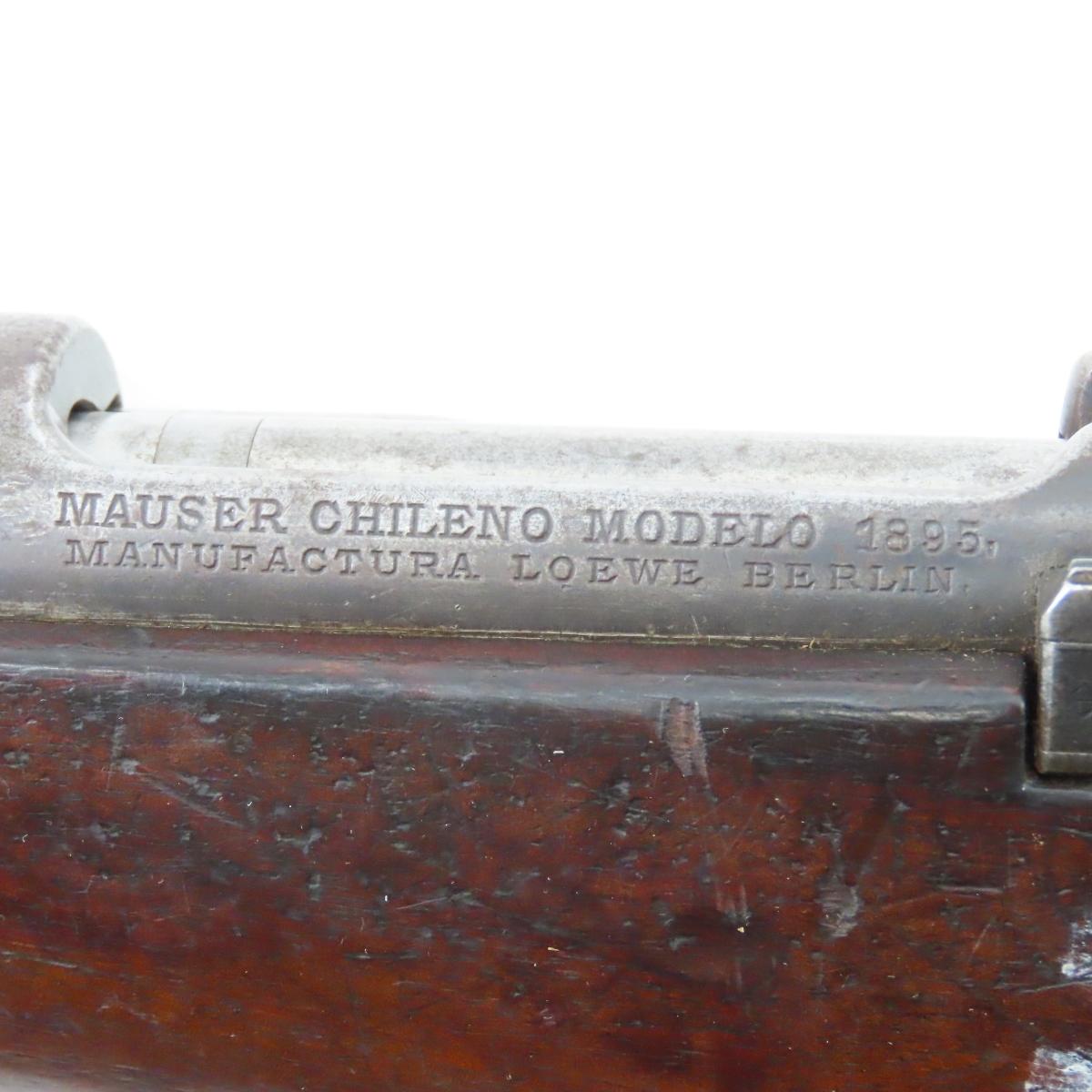 Chilean Model 1895 Lowe Berlin Mauser 7x57mm Rifle