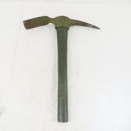WWII Pick Mattock with belt case