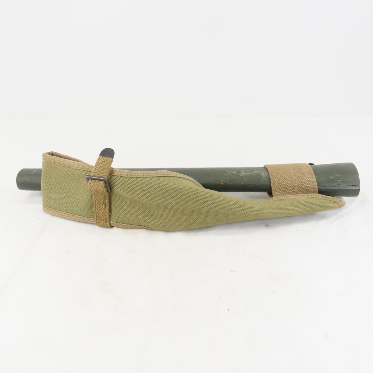 WWII Pick Mattock with belt case