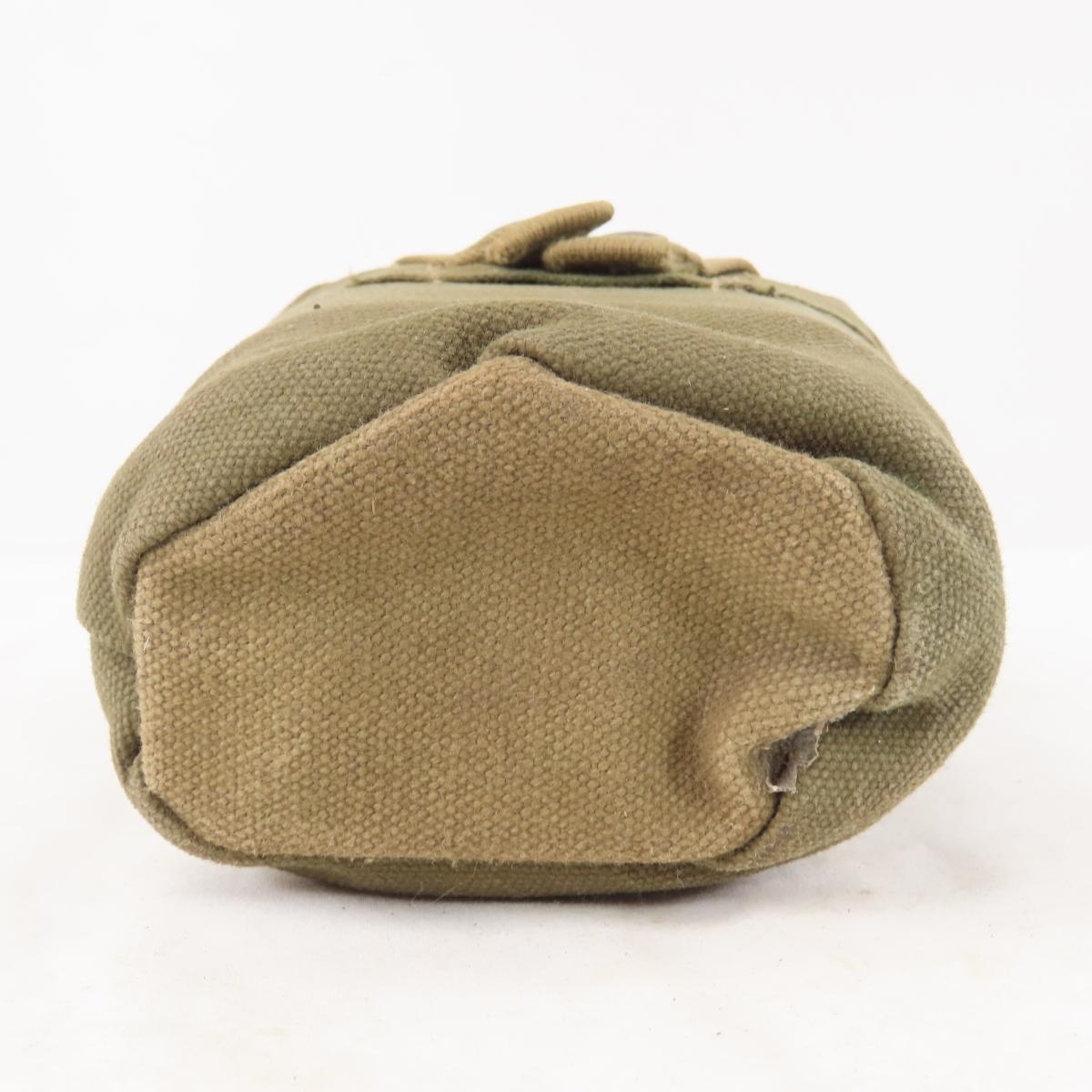 Experimental canteen cover with 1942 US canteen