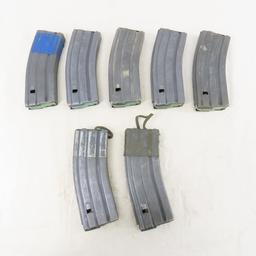 7 30 round  M16 magazines