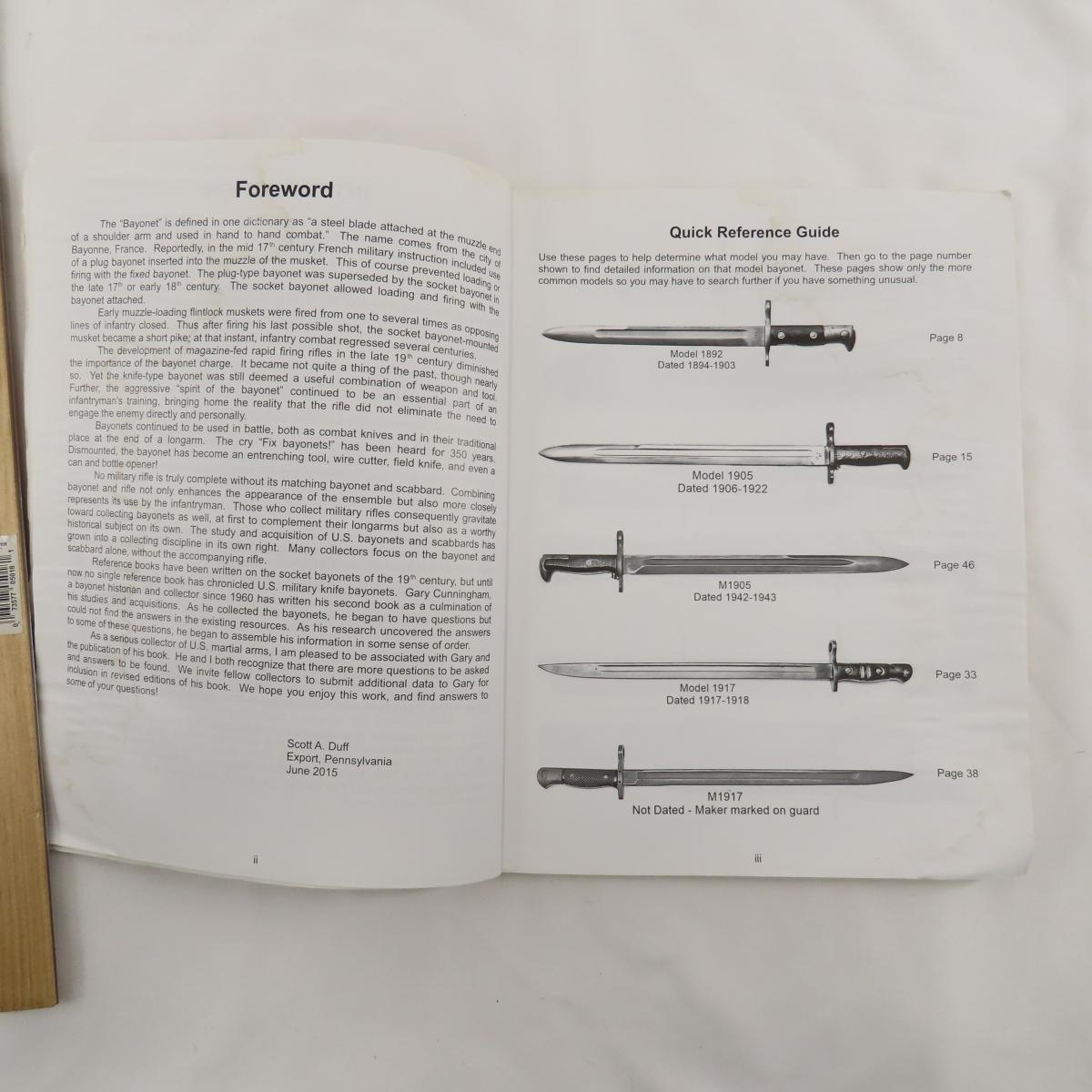 U.S. KNIFE BAYONETS & SCABBARDS book