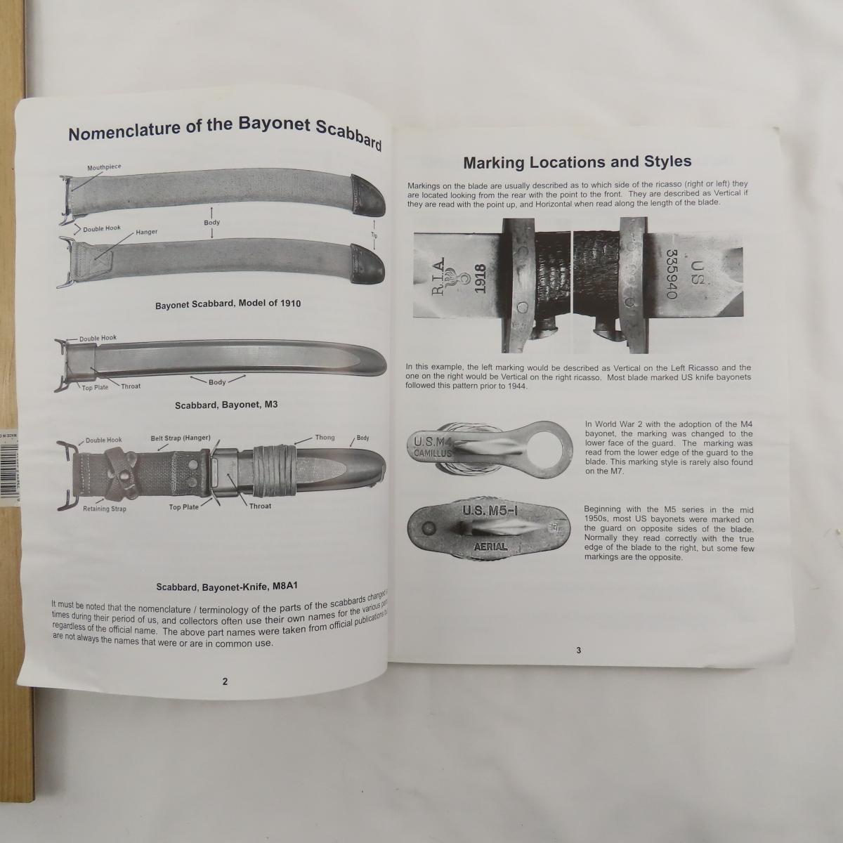 U.S. KNIFE BAYONETS & SCABBARDS book