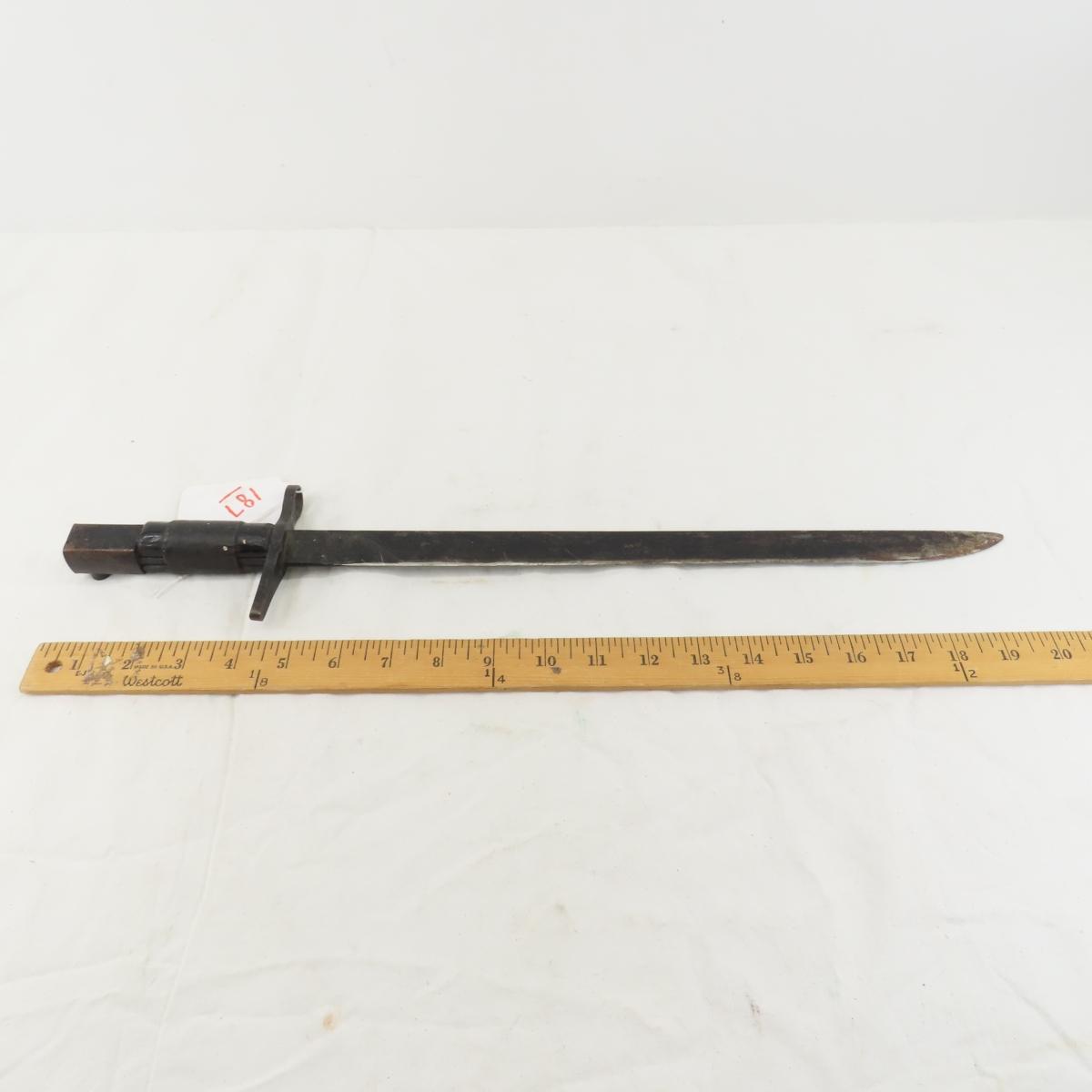 Japanese Type 30 (Last Ditch) Bayonet