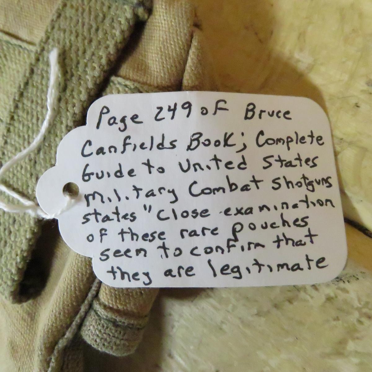 USMC Model of 1921 Shotgun Ammunition Pouch