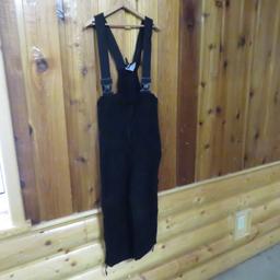 20 Black Fleece Bibs - Medium