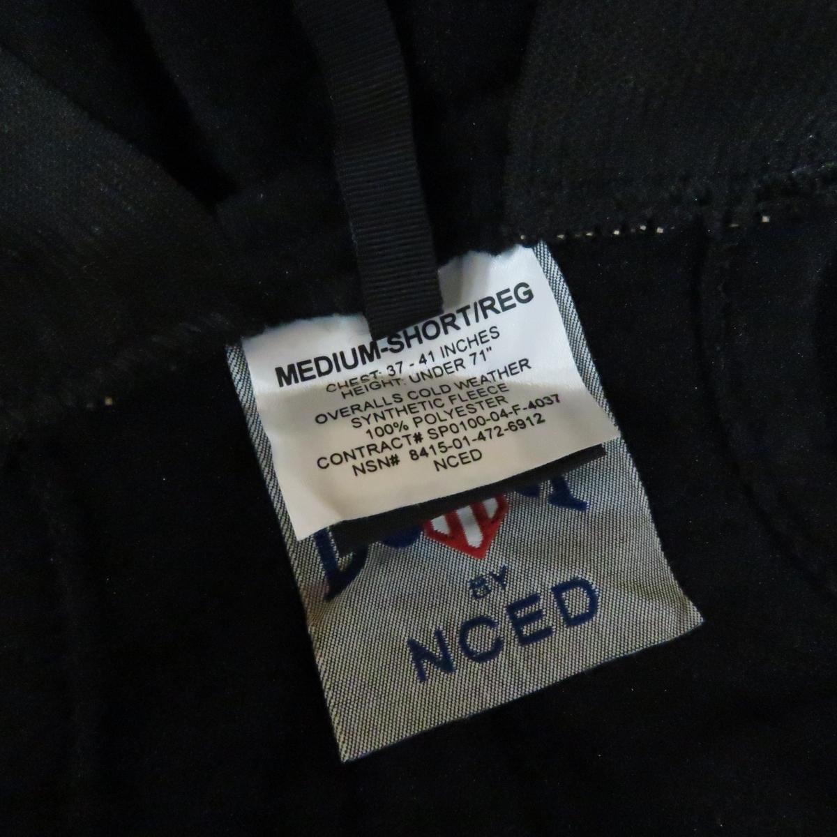 20 Black Fleece Bibs - Medium