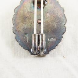 Japanese National Railway Silver Merit Train Badge