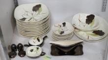 Red Wing Lotus Dinner Ware