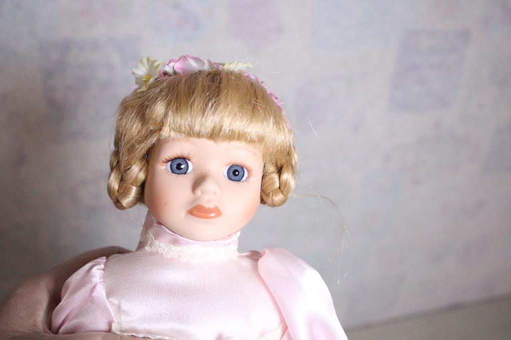 5 Porcelain, Celluloid, China, Dolls