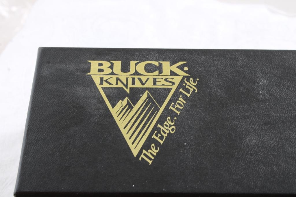Buck 470C Duck's Unlimited Knife NIB w/Sheath