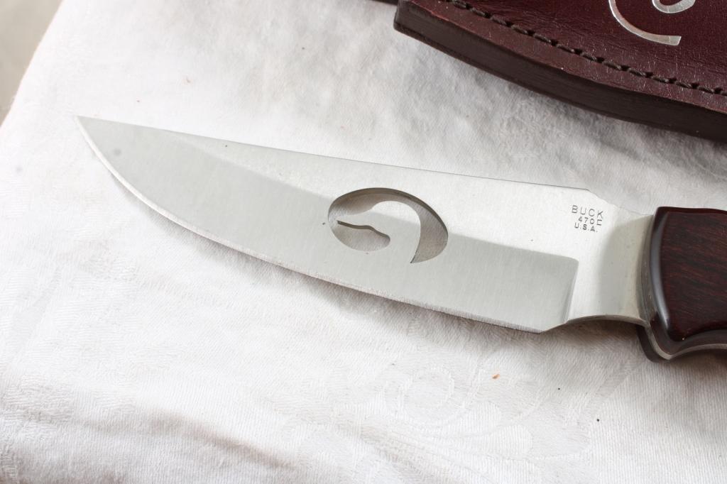 Buck 470C Duck's Unlimited Knife NIB w/Sheath