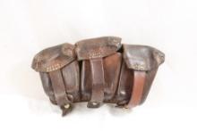 World War II German Ammo Pouch Triple Cell
