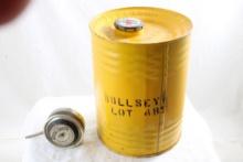 Hercules Powder 8" Can, Quick Loader Amer Can Co
