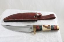 Chipaway Cutlery Fixed Blade Knife 12" w/Sheath