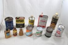 Advertising Oil & Other Tins/Cans, Bottles